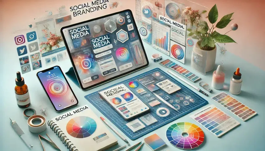 Visual style for social media platforms